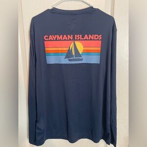 Cayman Islands Long sleeve lightweight shirt